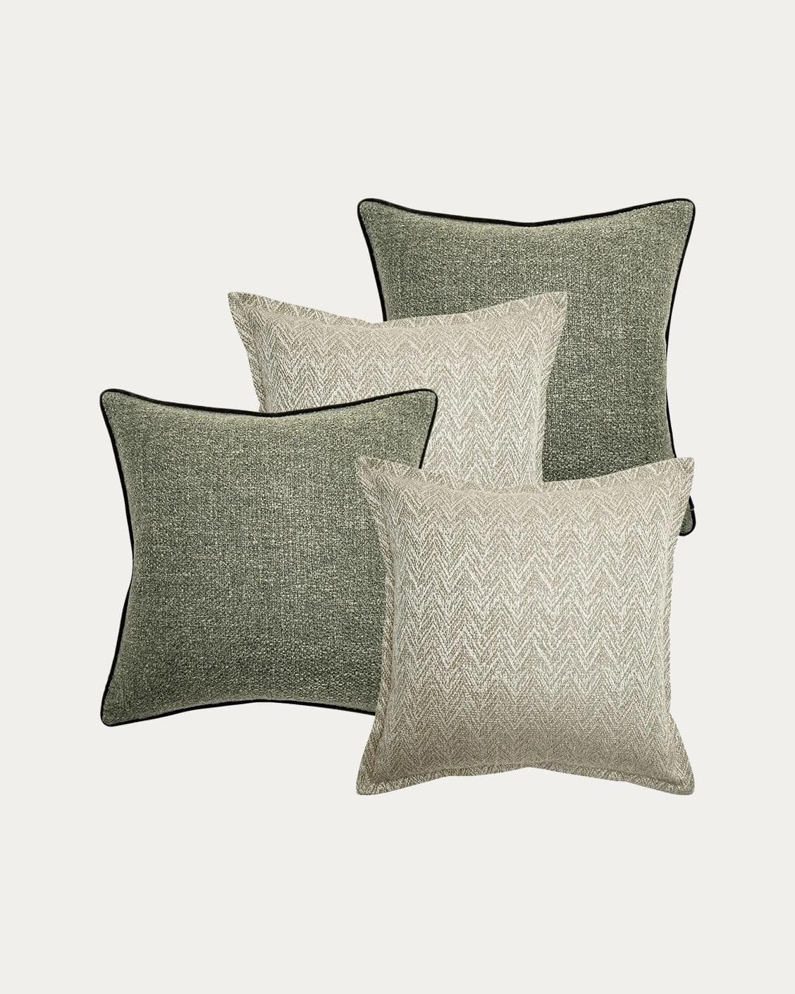 Trish Bundle bundle - indoor in beige and green, shown in a product front view as image 1