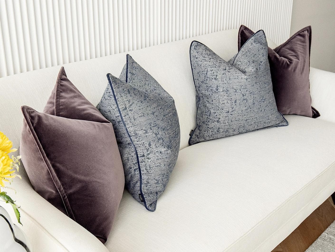 Lolanthe Bundle bundle - indoor in blue and purple, shown in a lifestyle left view as image 3