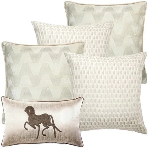 Vaani Bundle bundle - indoor in brown, beige, silver and white, shown in a product front view as image 1