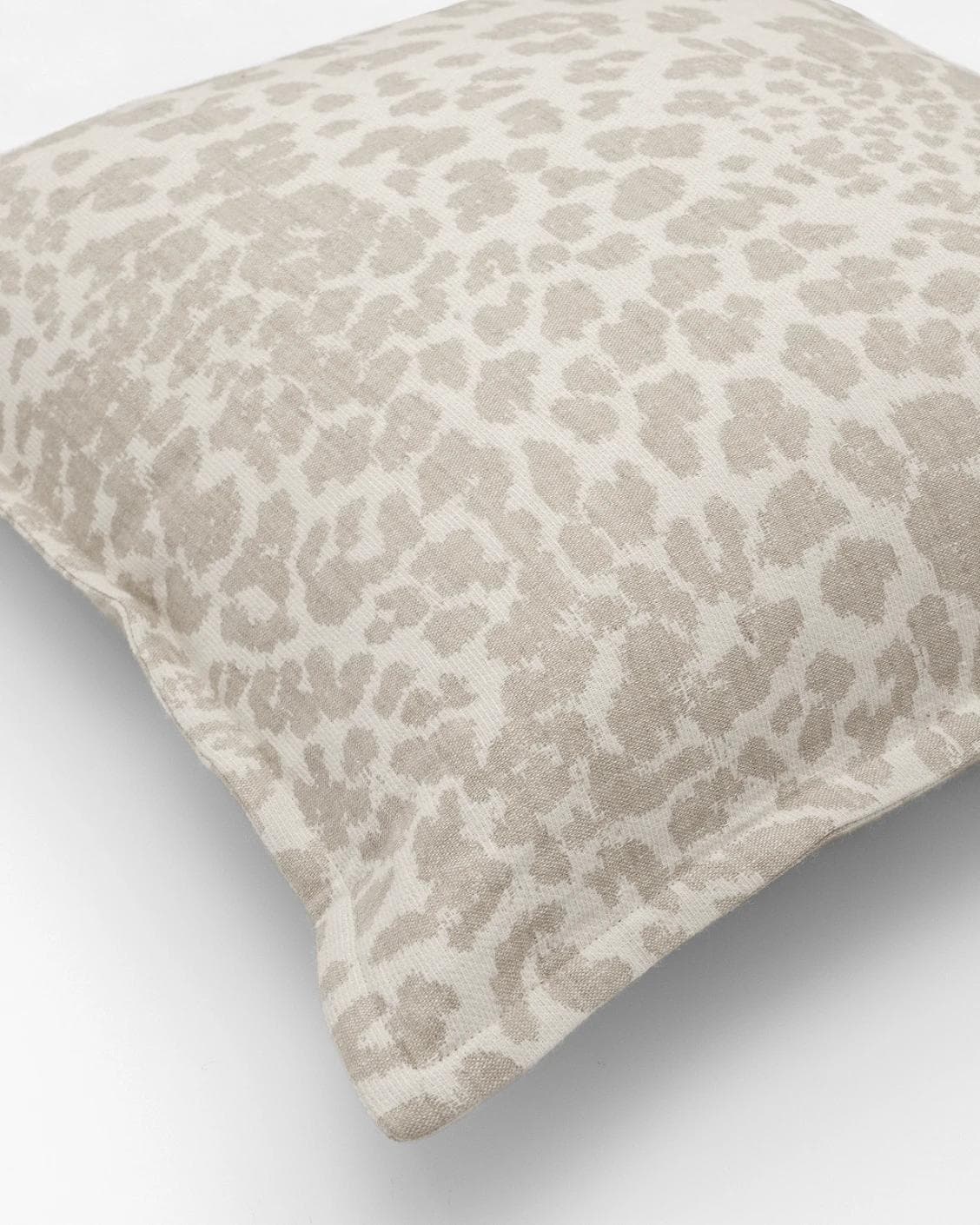 Val Klimt cushion in beige and ivory, shown in a product top view as image 8