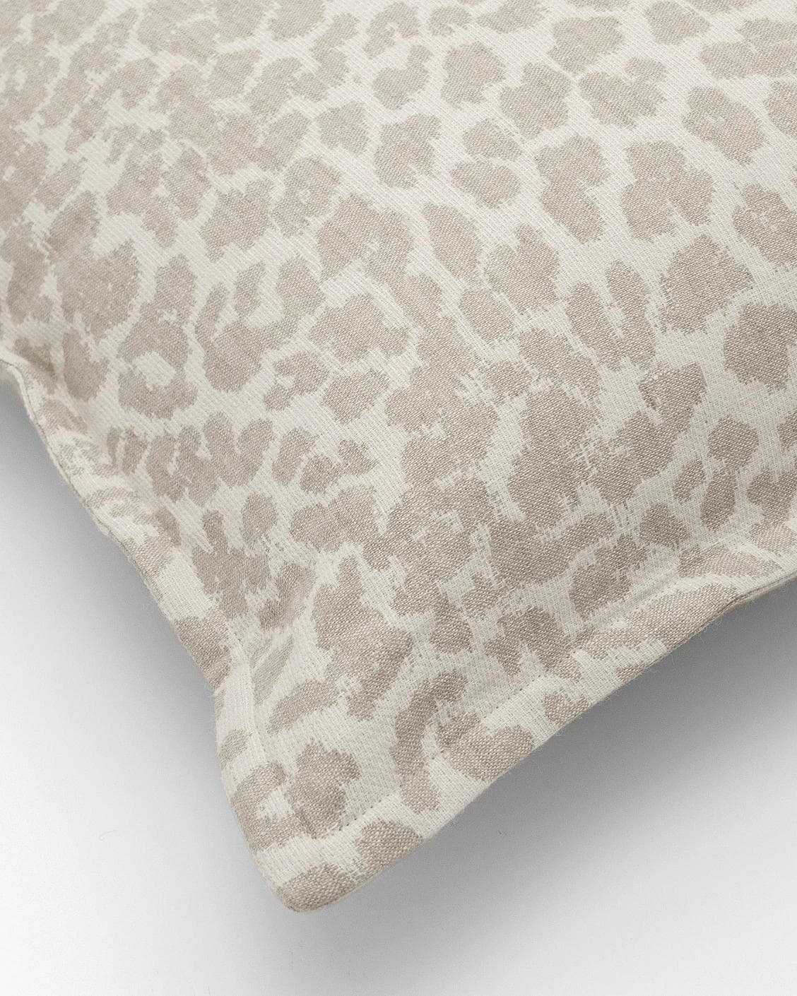 Val Klimt III cushion in beige, shown in a product close-up top view as image 8
