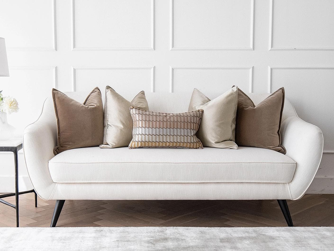 Eliana Bundle bundle - indoor in orange, shown in a lifestyle front view as image 1
