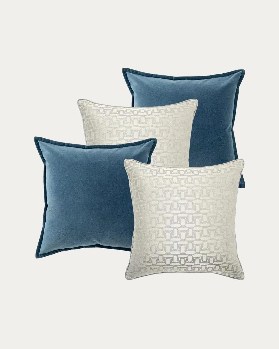 Myra Bundle bundle - indoor in blue, beige and silver, shown in a product front view as image 1