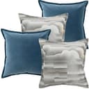 Guadalupe Bundle bundle - indoor in blue and grey, shown in a product front view as image 1