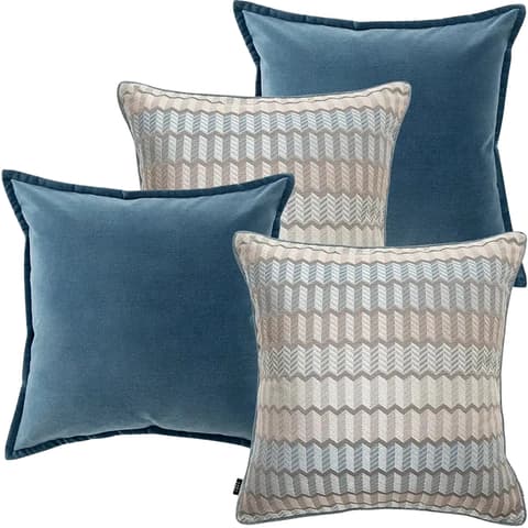 Ivy Bundle bundle - indoor in blue and silver, shown in a product front view as image 1