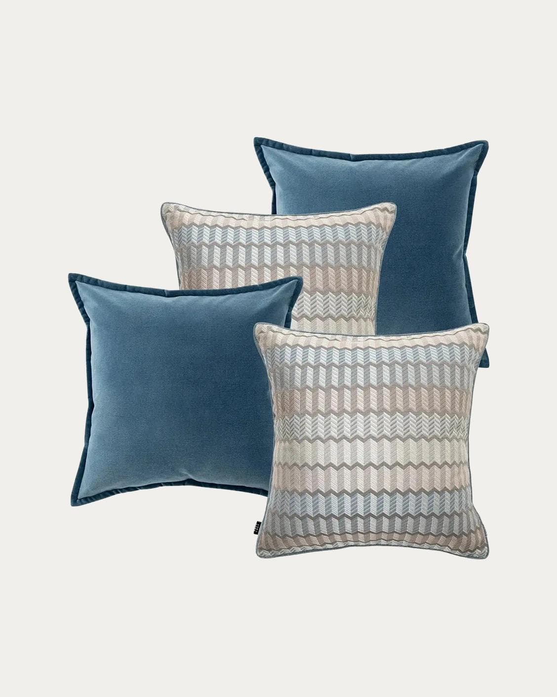 Ivy Bundle bundle - indoor in blue and silver, shown in a product front view as image 1