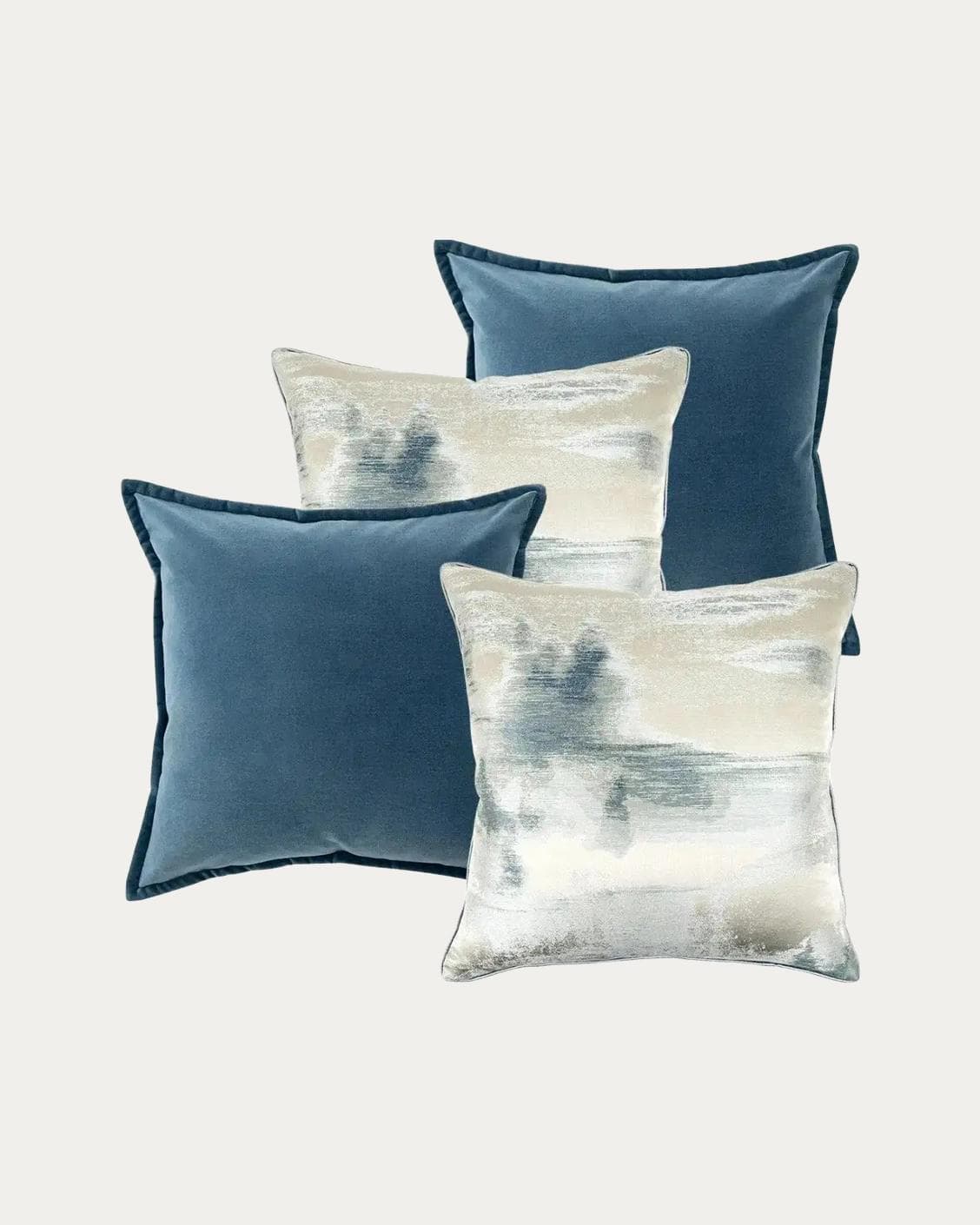 Francine Bundle bundle - indoor in blue and silver, shown in a product front view as image 1