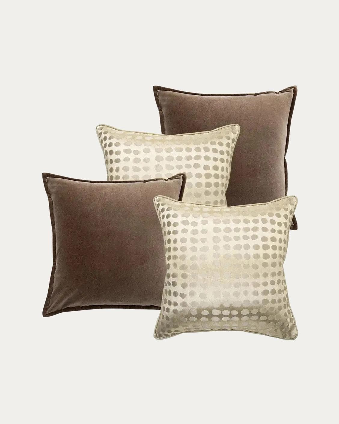 Flora Bundle bundle - indoor in brown, beige and gold, shown in a product front view as image 1