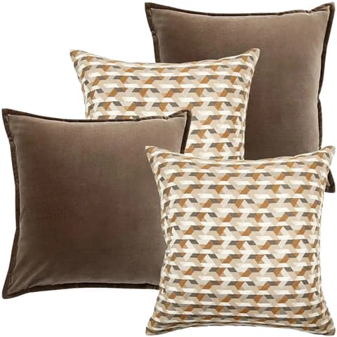 Marilyn Bundle bundle - indoor in brown, orange and beige, shown in a product front view as image 1