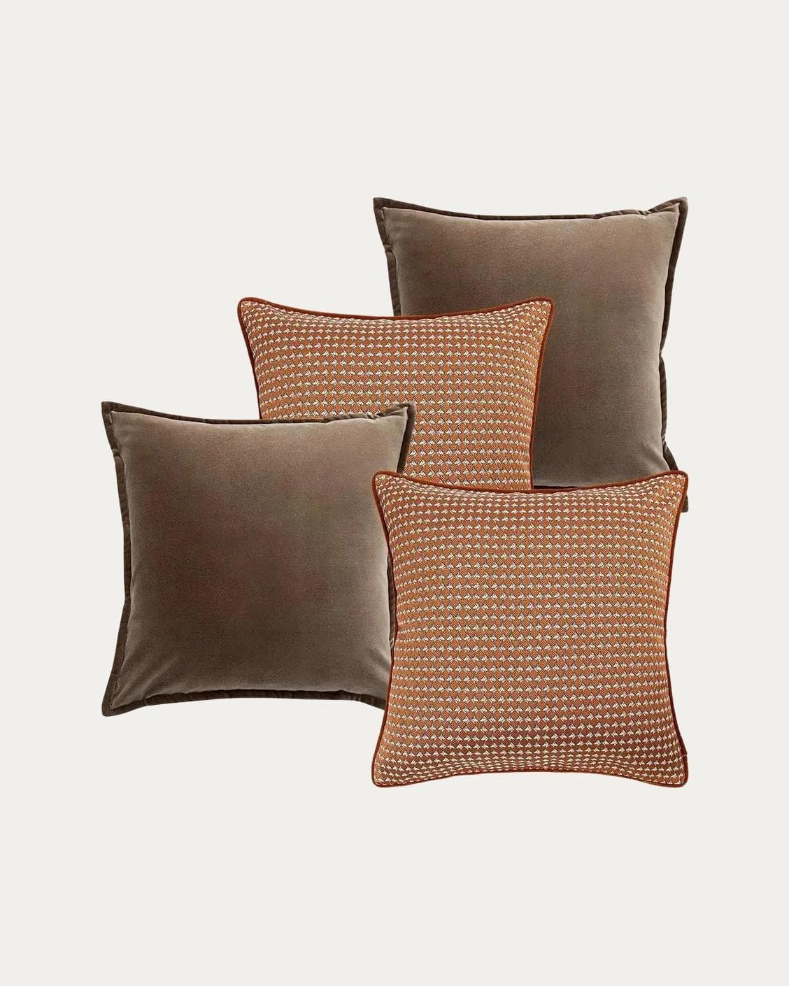 Kalysta Bundle bundle - indoor in brown and orange, shown in a product front view as image 1