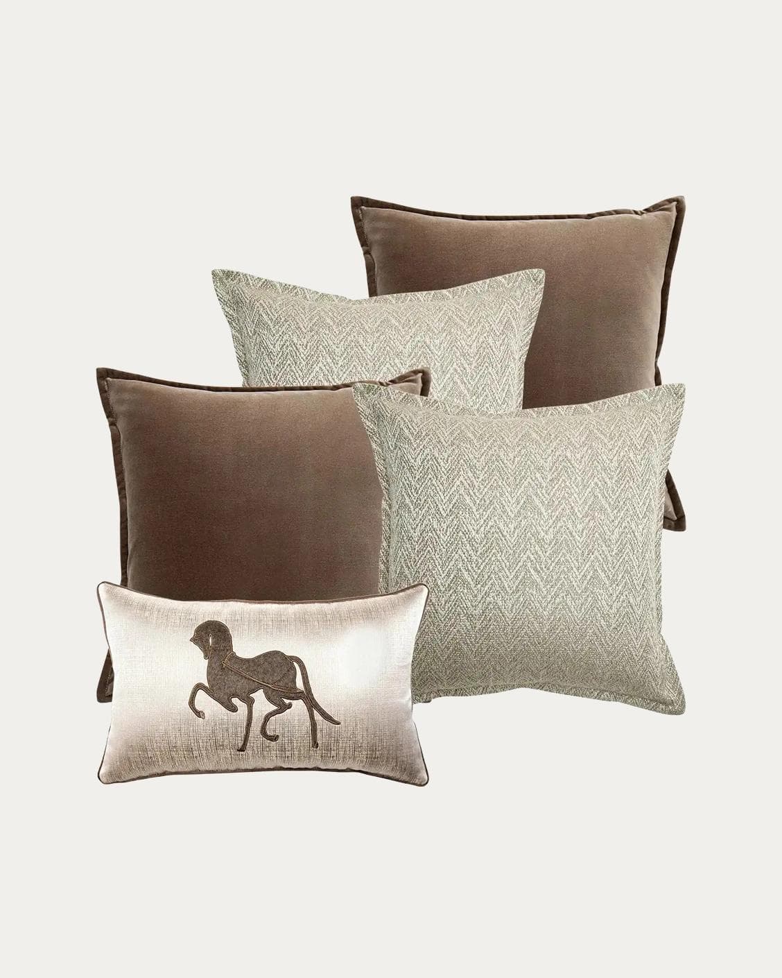 Gracia Bundle bundle - indoor in brown and beige, shown in a product front view as image 1