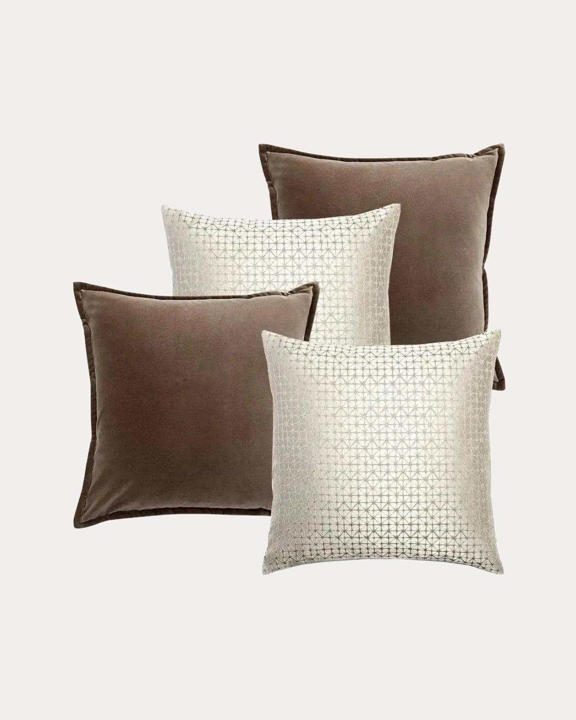 Farah Bundle bundle - indoor in brown, silver and white, shown in a product front view as image 1