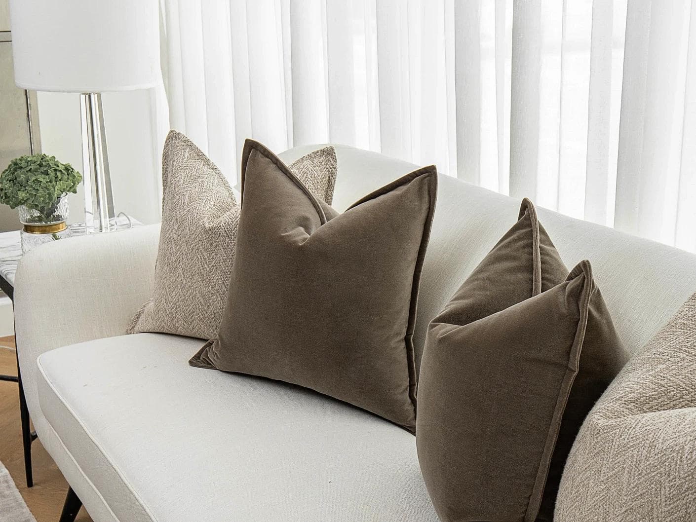 Fernando Bundle bundle - indoor in brown and beige, shown in a lifestyle right view as image 3