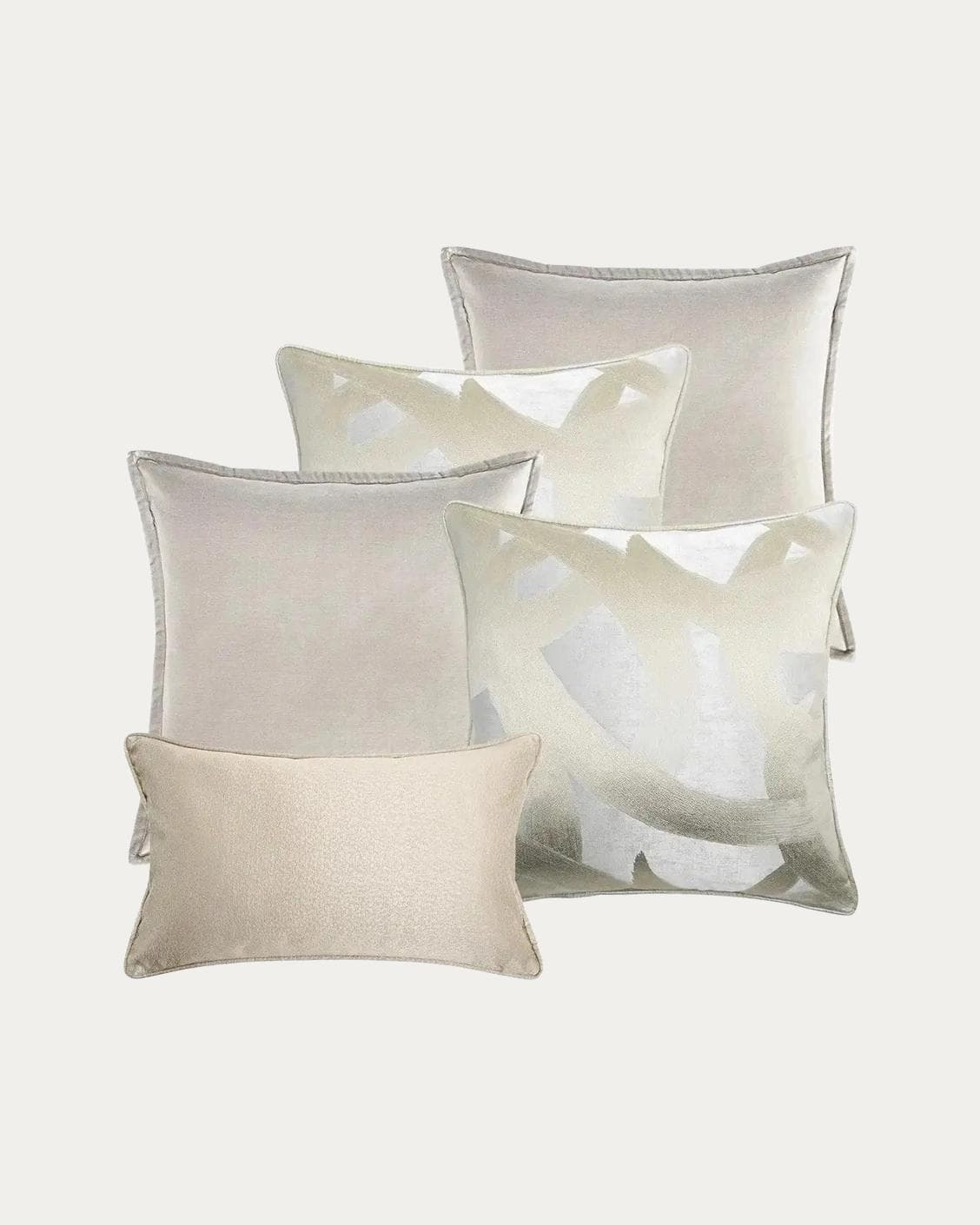 Spencer Bundle bundle - indoor in beige and silver, shown in a product front view as image 1