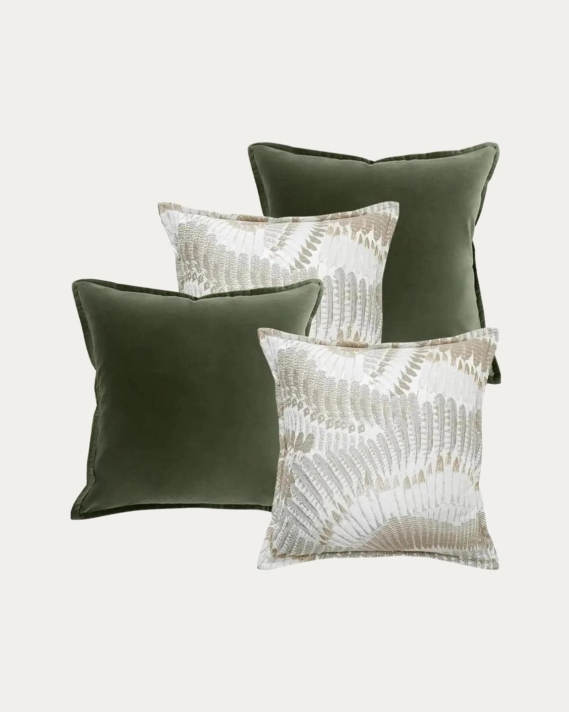 Grace Bundle bundle - indoor in green, brown and grey, shown in a product front view as image 1