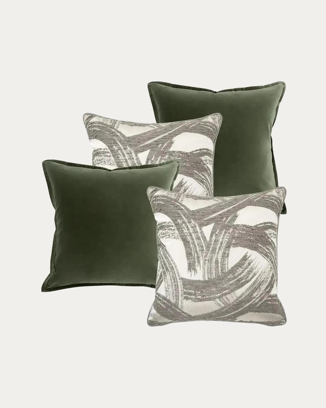 Cattleya Bundle bundle - indoor in green, white and grey, shown in a product front view as image 1