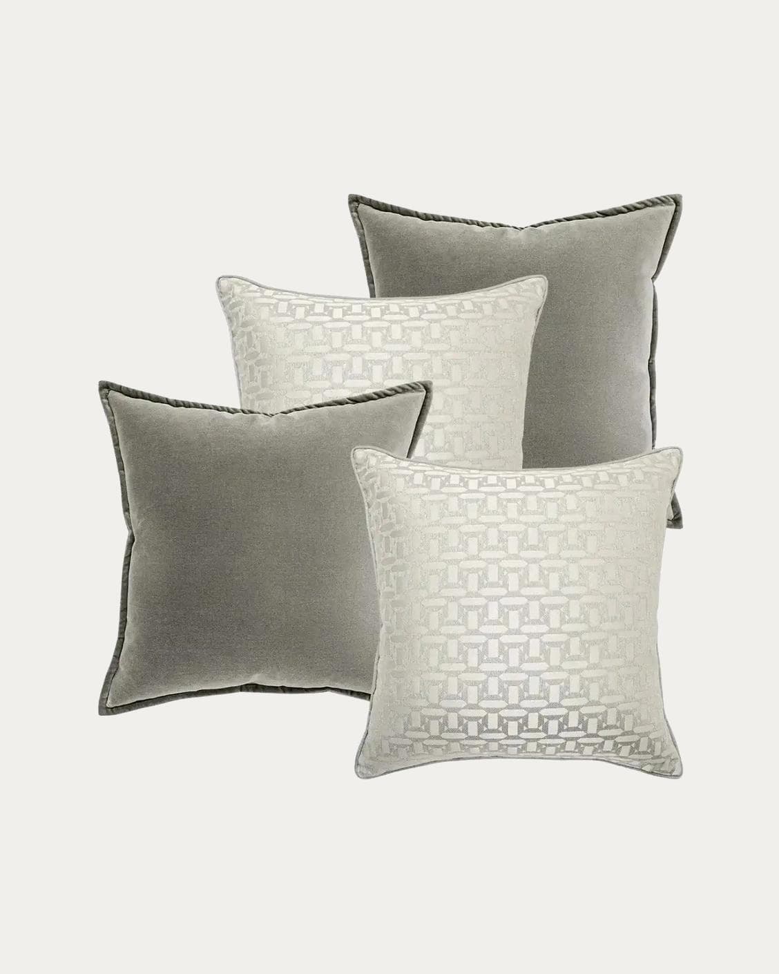 Amara Bundle bundle - indoor in grey, beige and silver, shown in a product front view as image 1