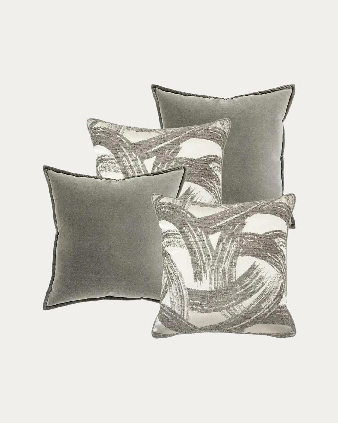 Lilian Bundle bundle - indoor in grey and white, shown in a product front view as image 1