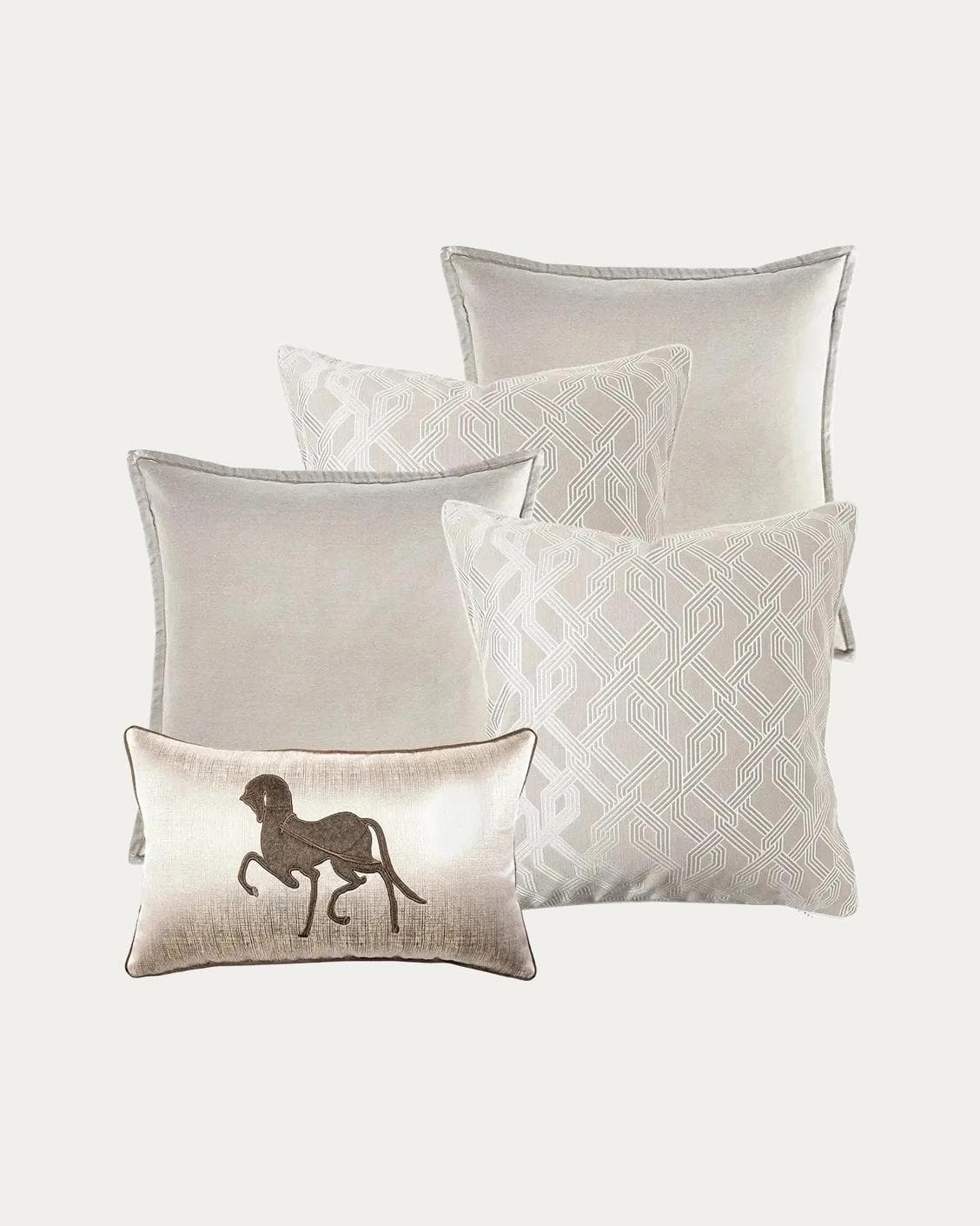 Sherwin Bundle bundle - indoor in beige, white and brown, shown in a product front view as image 1
