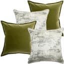 Omarie Bundle bundle - indoor in green, grey and white, shown in a product front view as image 1