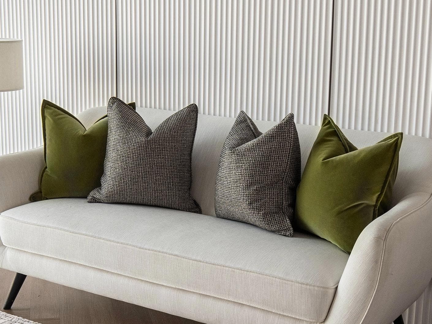 Olympia Bundle bundle - indoor in green and black, shown in a lifestyle right view as image 2