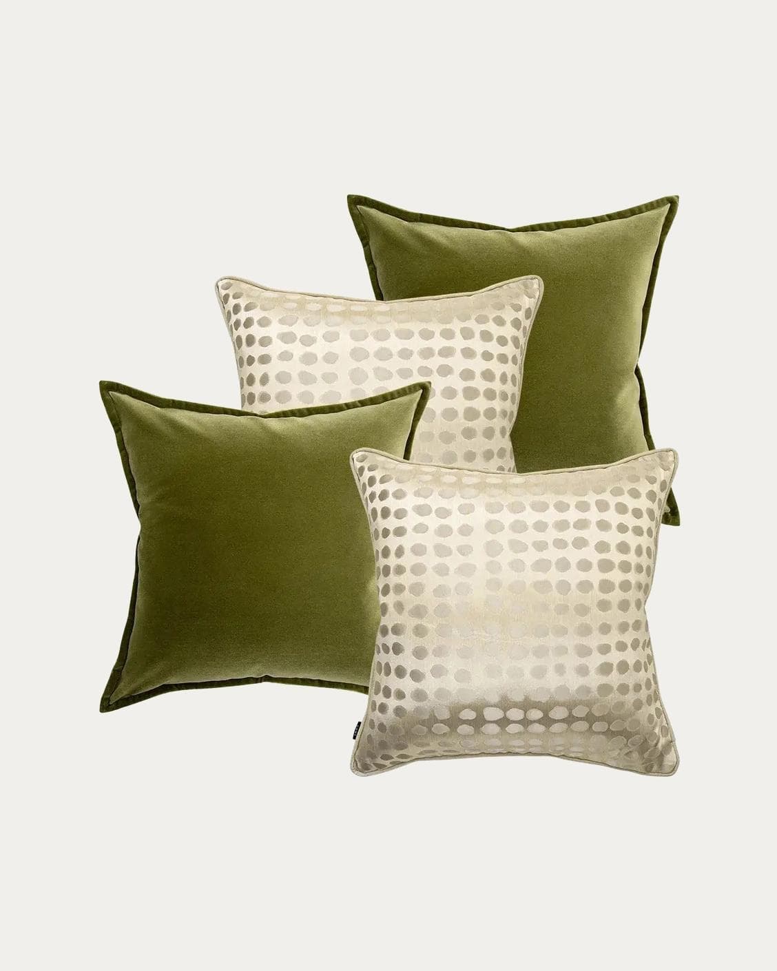 Orion Bundle bundle - indoor in green, beige and gold, shown in a product front view as image 1