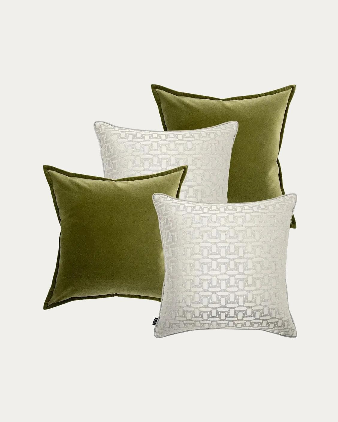 Oriana Bundle bundle - indoor in green, beige and silver, shown in a product front view as image 1