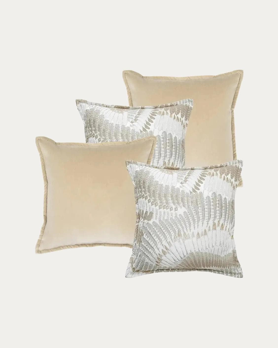 Nora Bundle bundle - indoor in beige, brown and grey, shown in a product front view as image 1