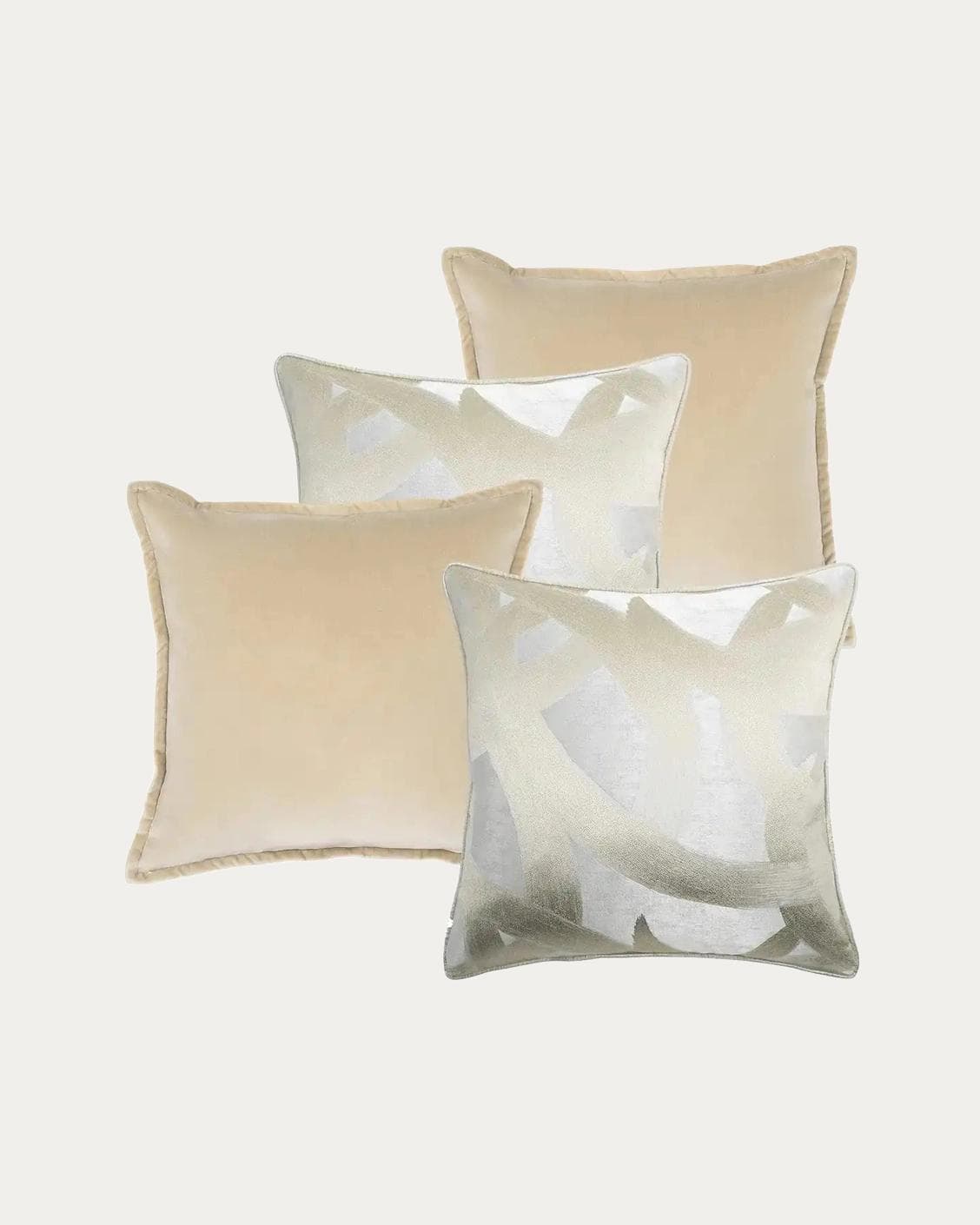 Bethyna Bundle bundle - indoor in beige and silver, shown in a product front view as image 1