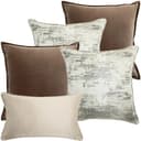Timmy Bundle bundle - indoor in gold, brown, beige, grey and white, shown in a product front view as image 1