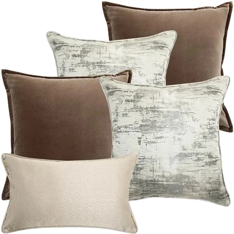 Timmy Bundle bundle - indoor in gold, brown, beige, grey and white, shown in a product front view as image 1