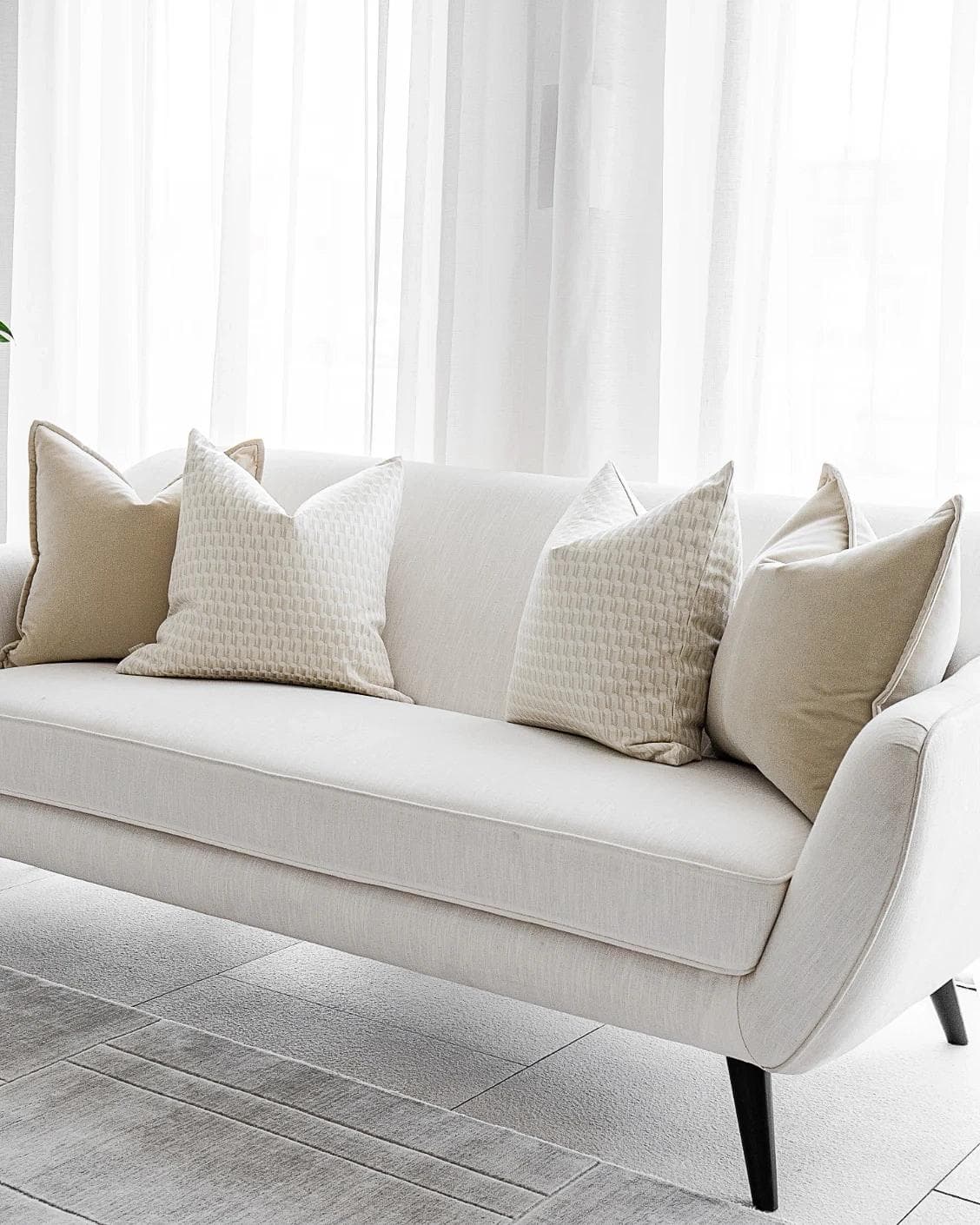 Danica Bundle cushion, shown in a lifestyle right view as image 2