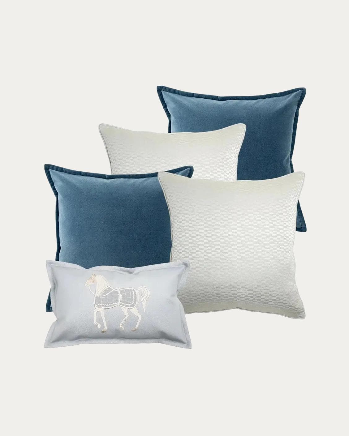 Kristal Bundle bundle - indoor in blue, silver and white, shown in a product front view as image 1