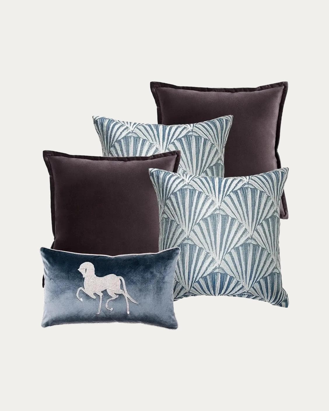 Fiavola Bundle bundle - indoor in purple, blue and silver, shown in a product front view as image 1