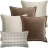 James Bundle bundle - indoor in silver, blue, brown and beige, shown in a product front view as image 1