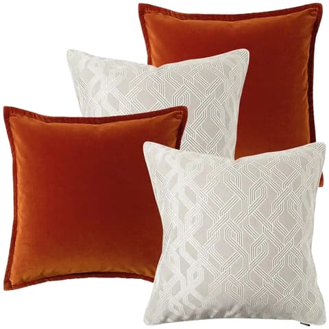 Marites Bundle bundle - indoor in tan, orange, beige and white, shown in a product front view as image 1