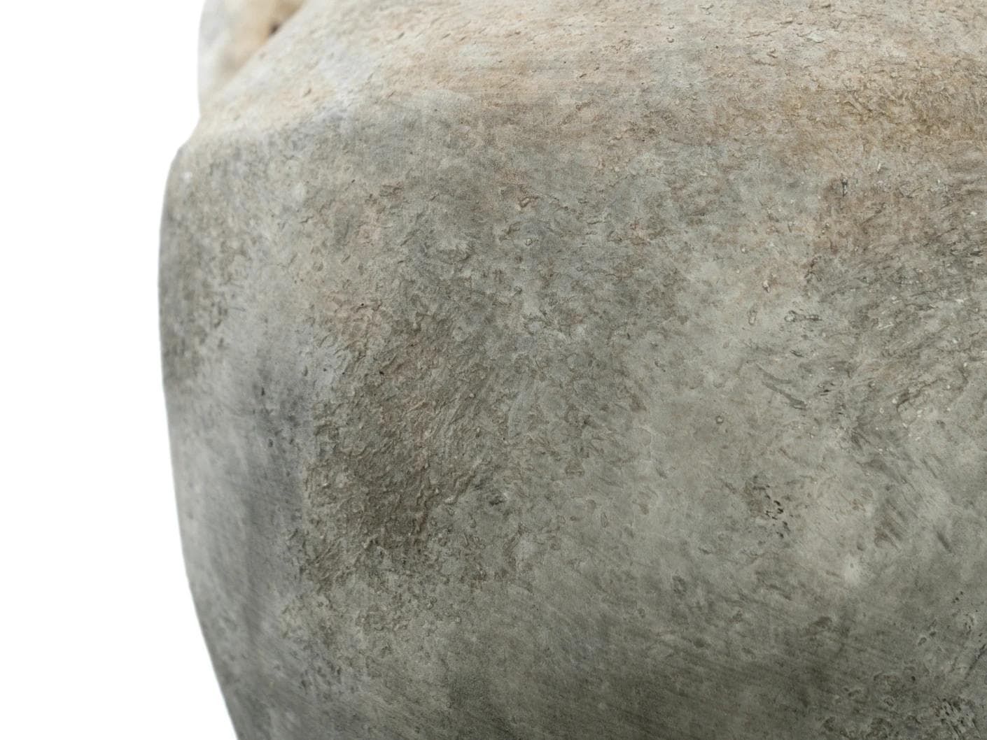 Vess Terra vases in stone and grey, shown in a product close-up as image 8