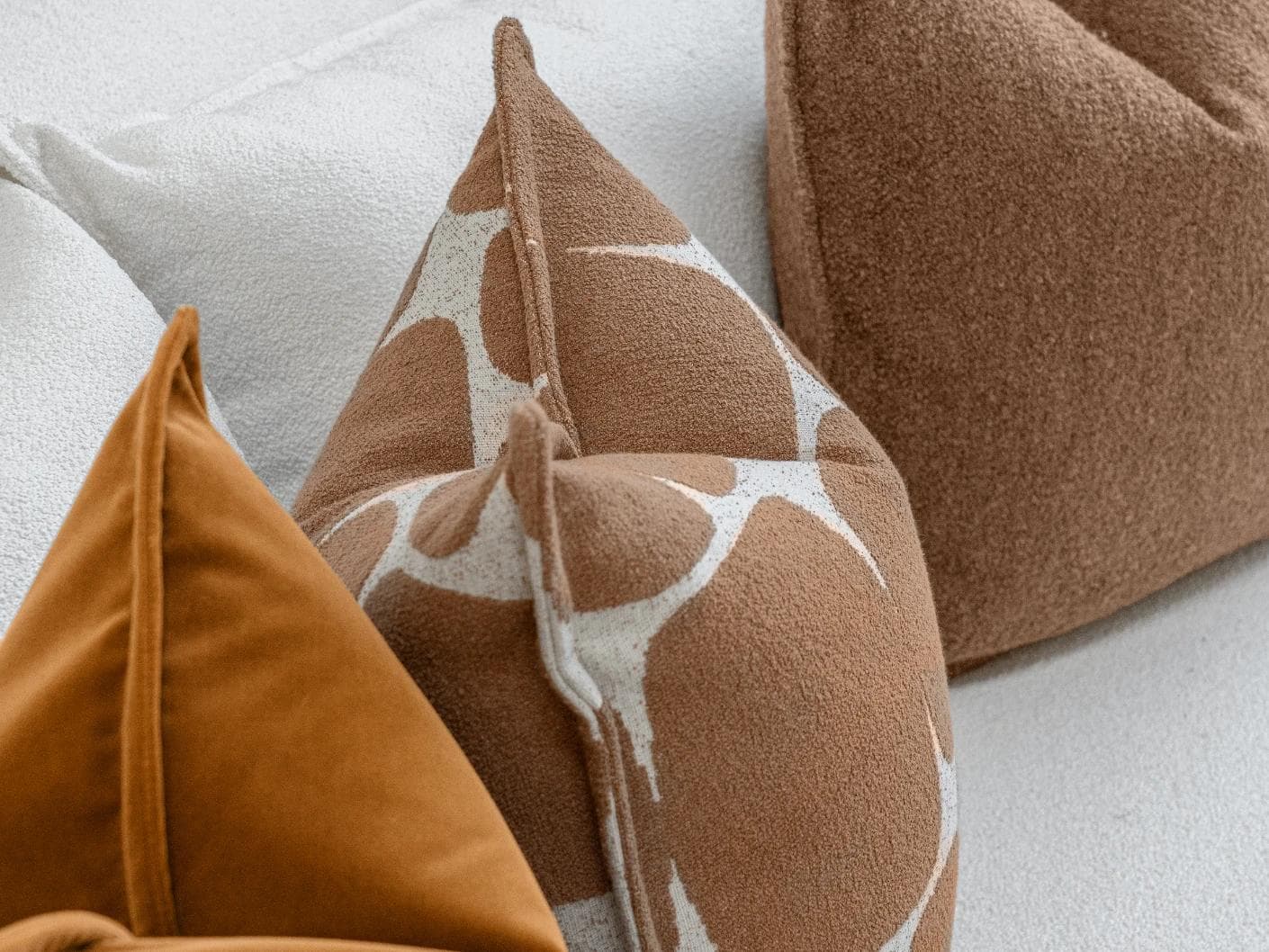 Vinessa Bundle cushion, shown in a product close-up left view as image 5
