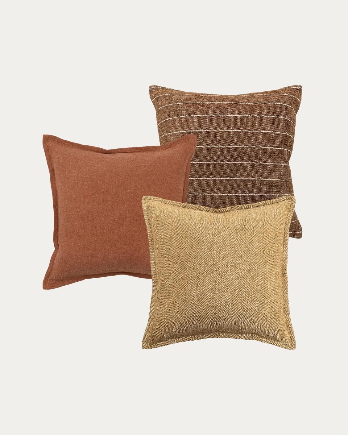 Vixi Bundle bundle - indoor in dune, brown and rust, shown in a product front view as image 1