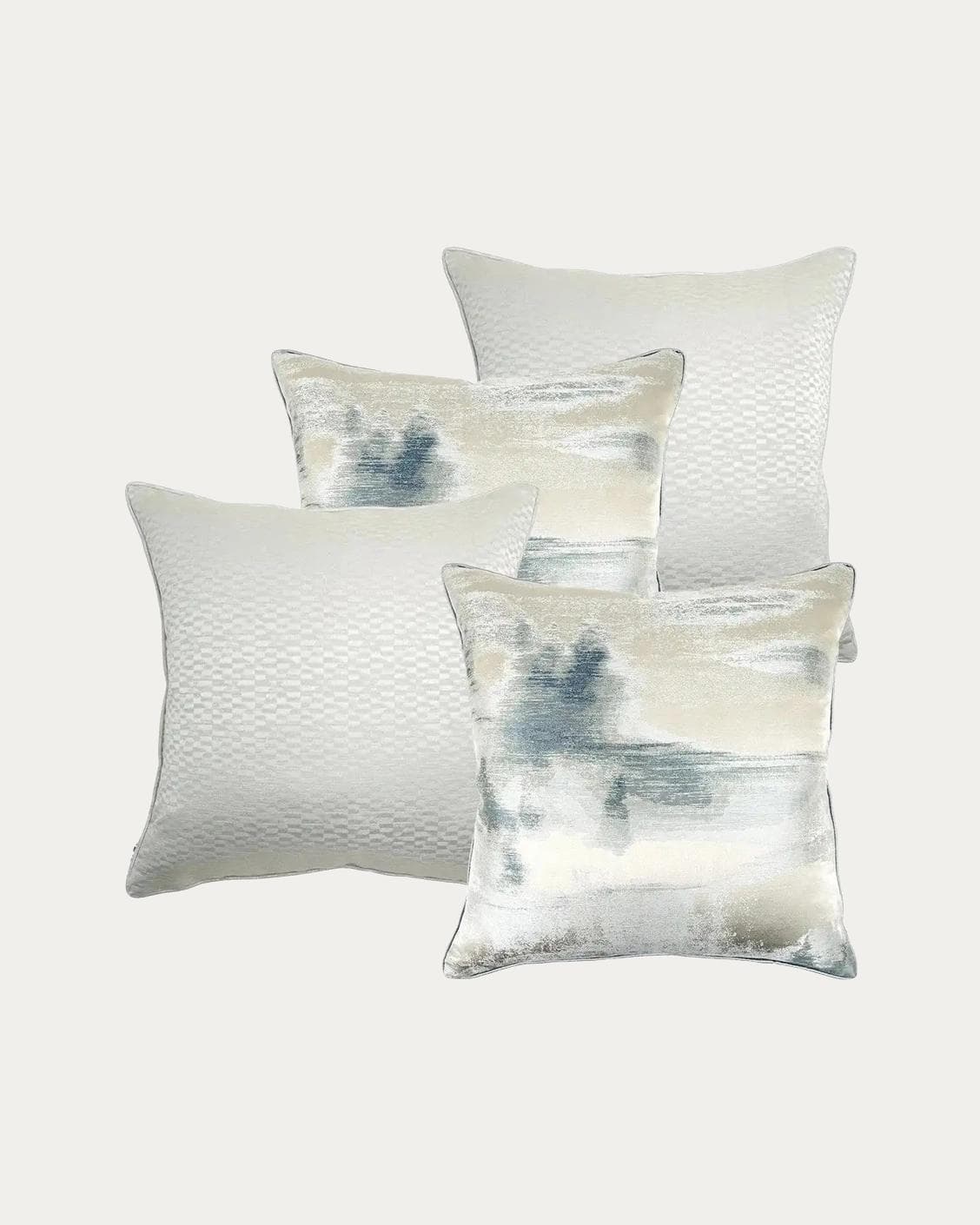 Carey Bundle bundle - indoor in blue and silver, shown in a product front view as image 1