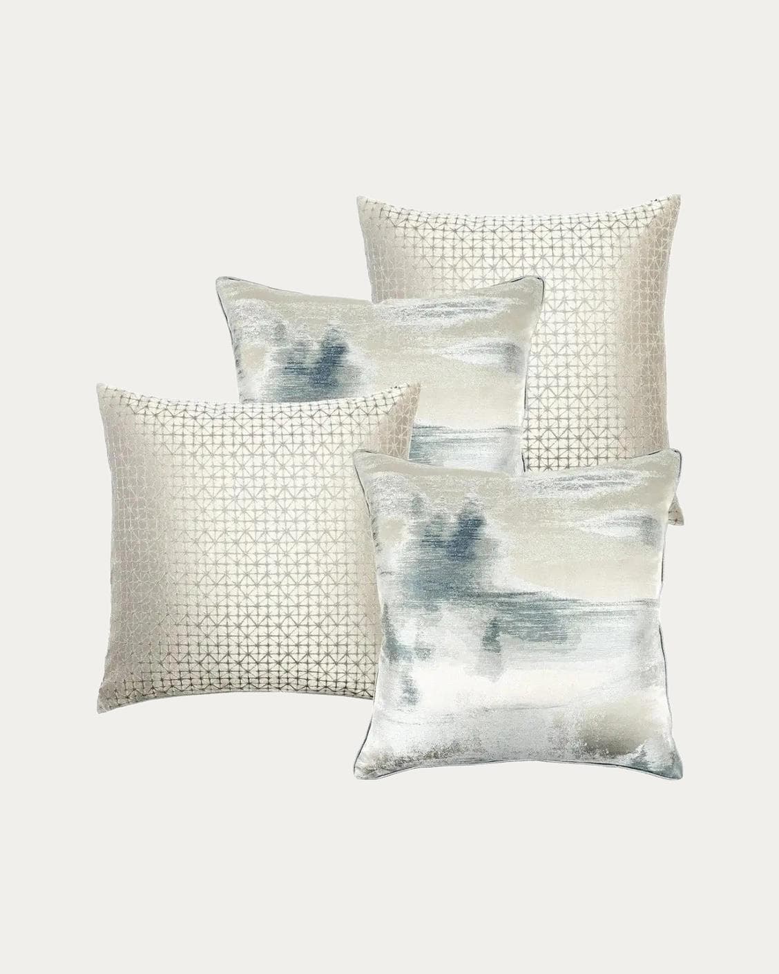 Orlan Bundle bundle - indoor in blue, silver and white, shown in a product front view as image 1