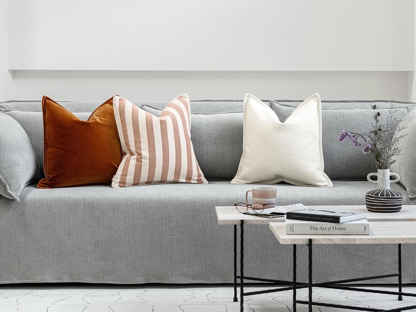Winzen Bundle cushion, shown in a lifestyle front view as image 4