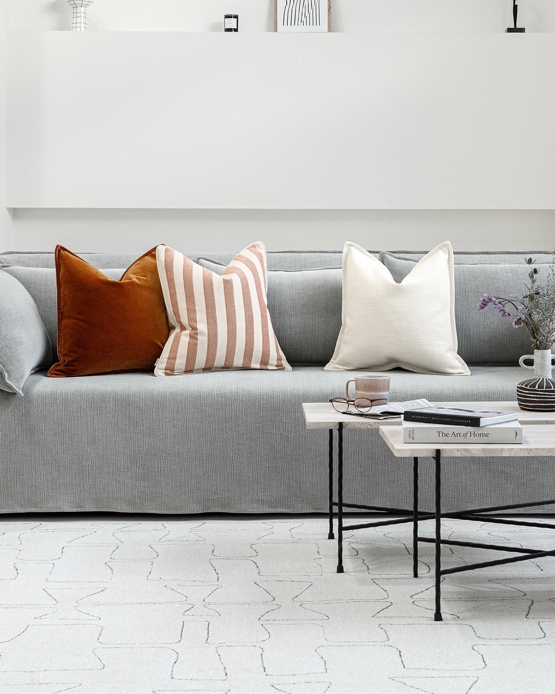 Winzen Bundle cushion, shown in a lifestyle front view as image 4