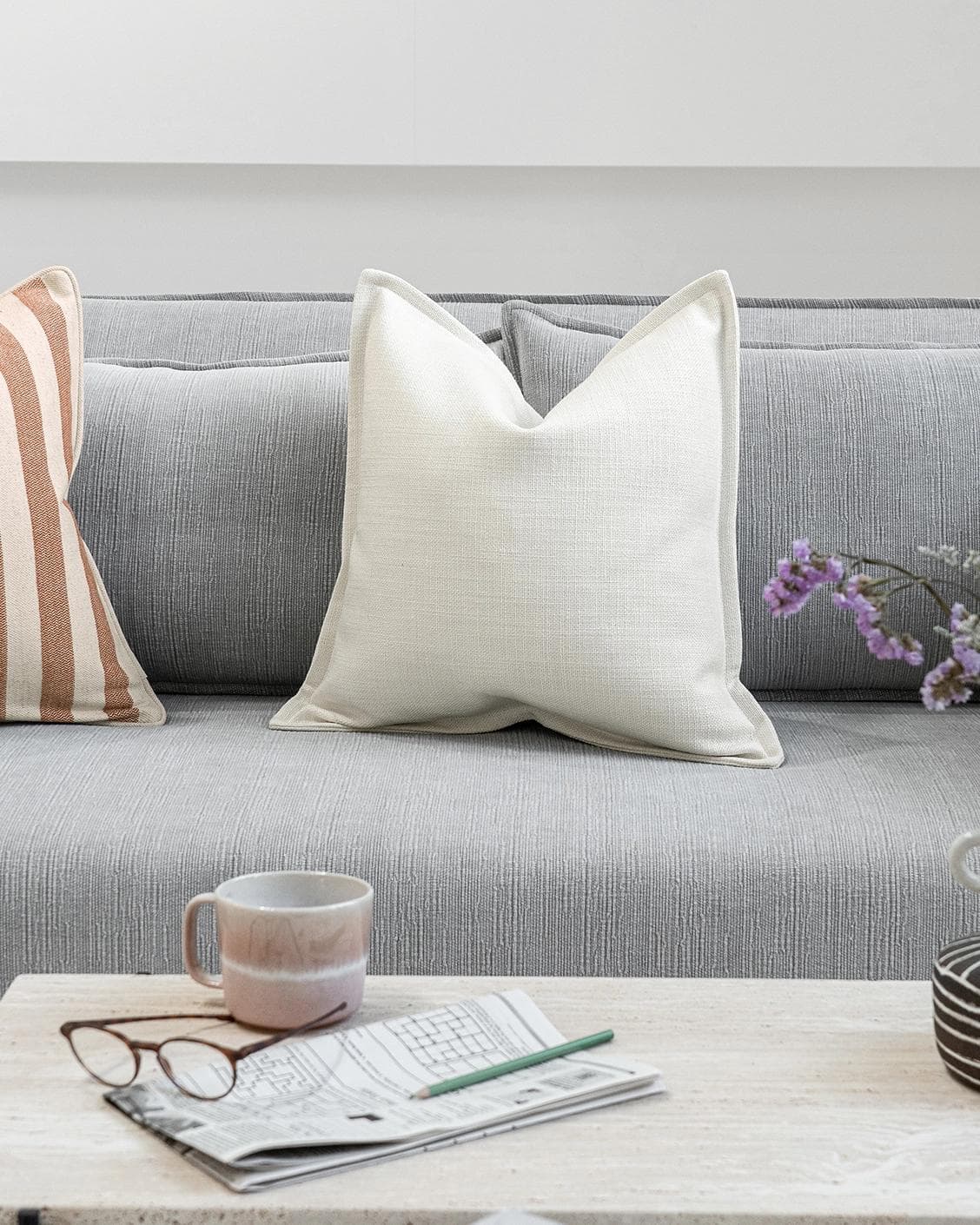 Winzen Bundle cushion, shown in a lifestyle front view as image 5