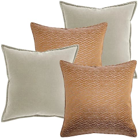 Yabella Bundle bundle - indoor in grey and orange, shown in a product front view as image 1