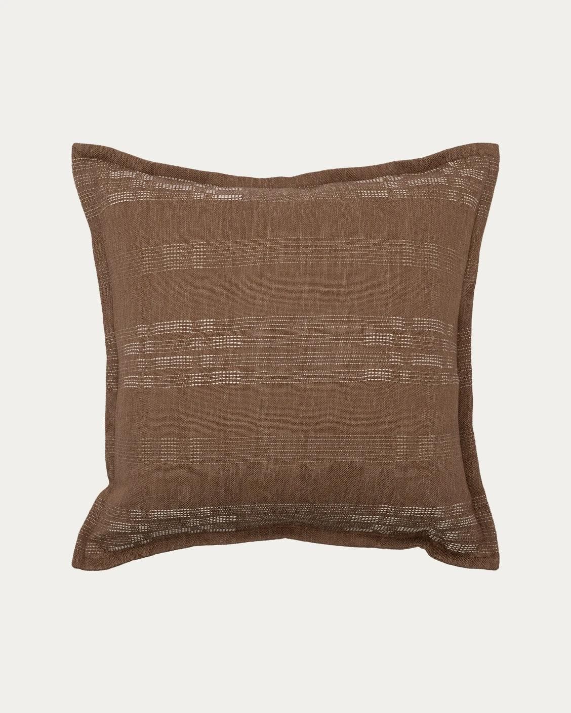 Yon Brick single - indoor in brown, shown in a product front view as image 1