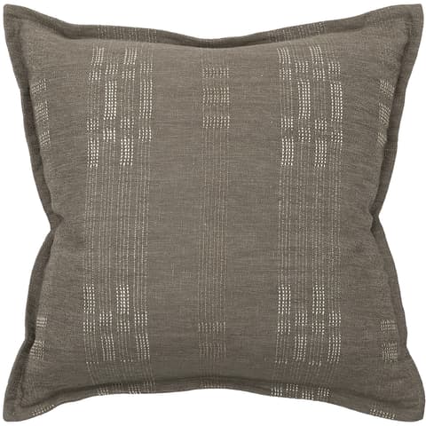 Yon Laurent single - indoor in taupe and charcoal, shown in a product front view as image 1