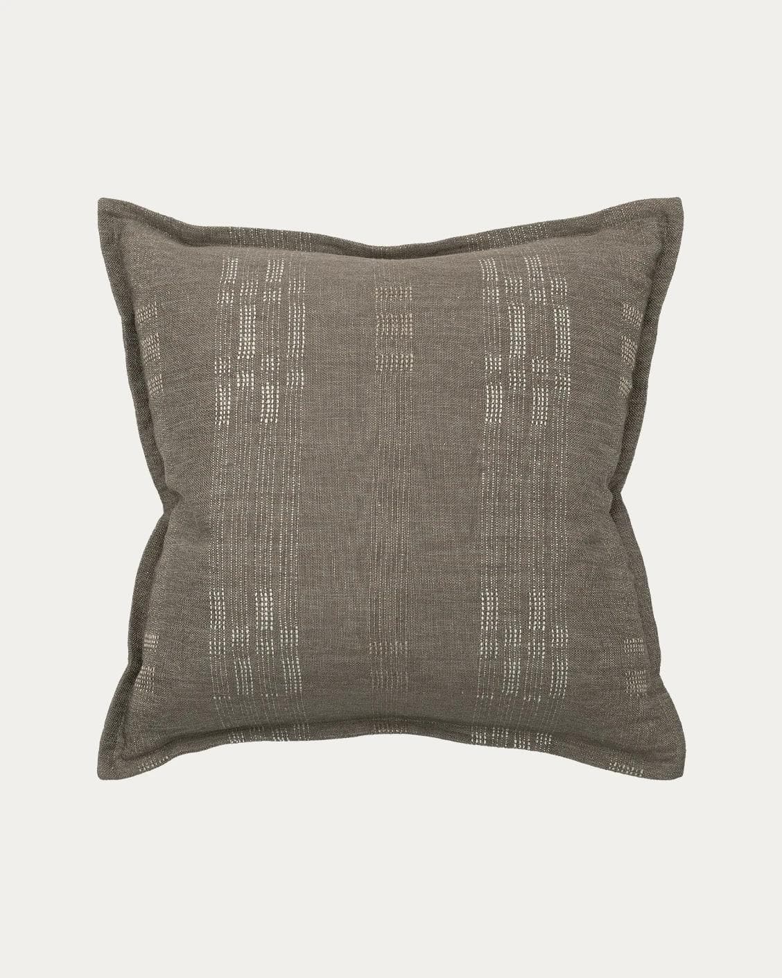 Yon Laurent single - indoor in taupe and charcoal, shown in a product front view as image 1