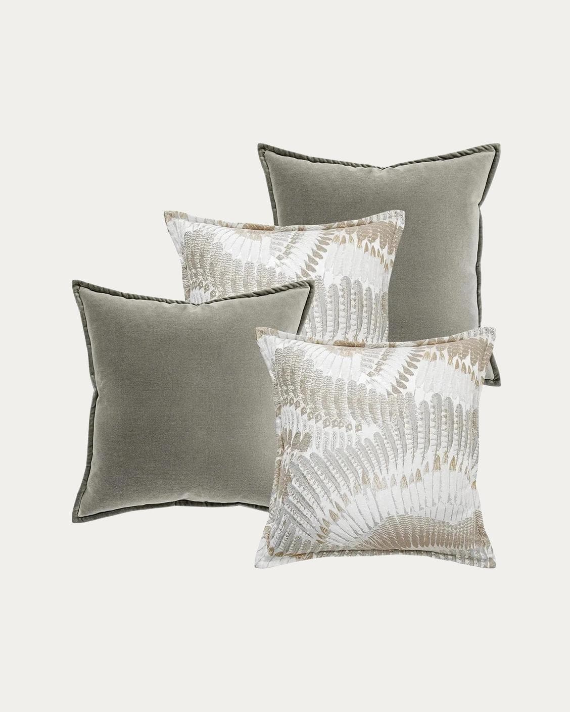 Yumi Bundle bundle - indoor in grey and brown, shown in a product front view as image 1