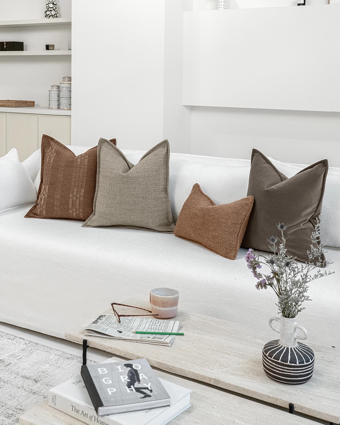 Zach Bundle cushion, shown in a lifestyle right view as image 2